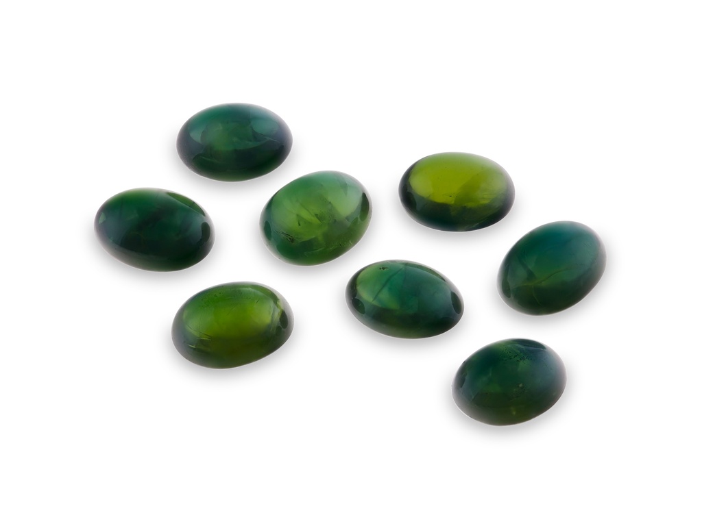 Australian Sapphire 7x5mm+/- Oval Cabochon Teal