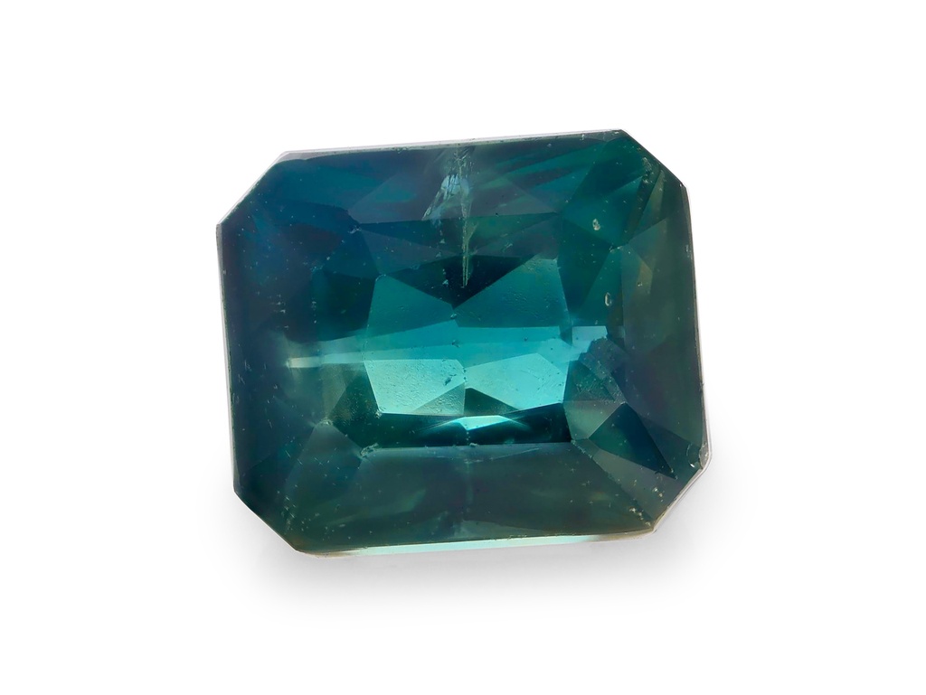 Sapphire 6x5.1mm Radiant Cut Teal