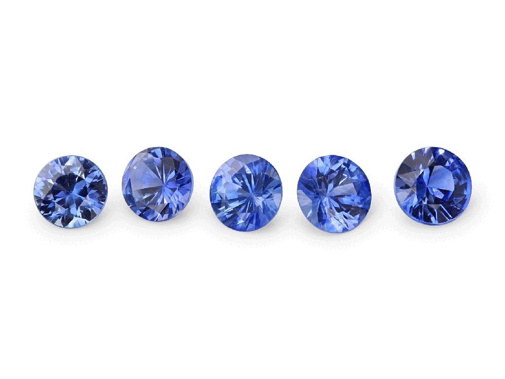 Ceylon Sapphire 1.50mm Round Mid Blue