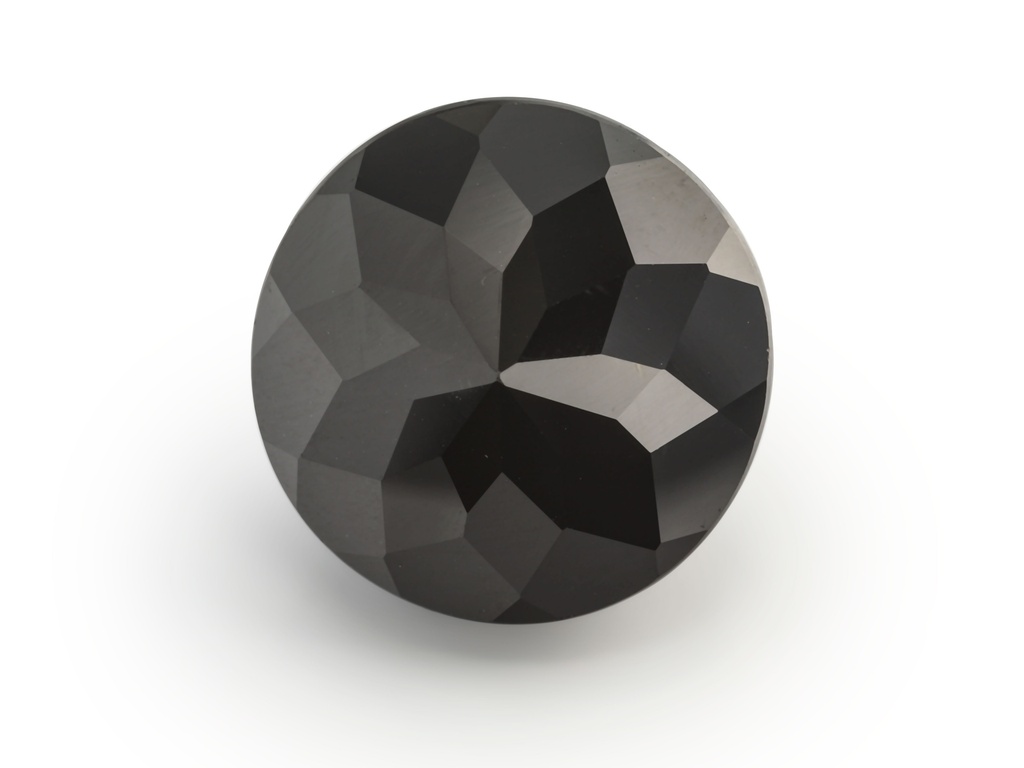 Black Spinel 8.00mm Round Rose Cut