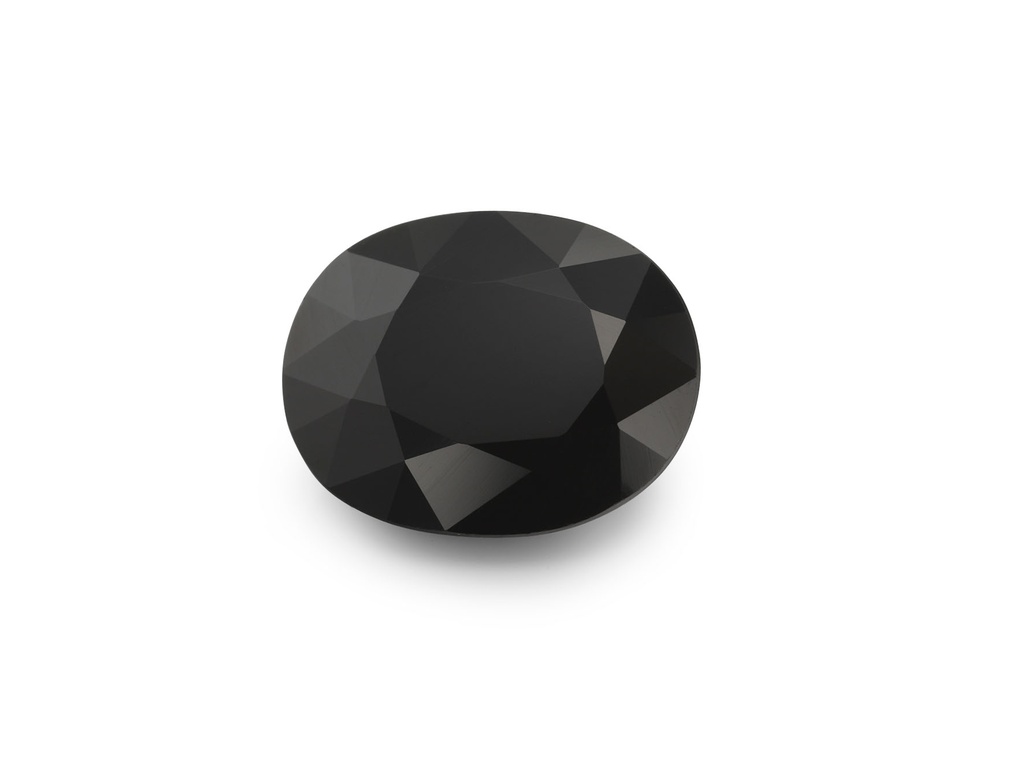 Black Spinel 9x7mm Oval