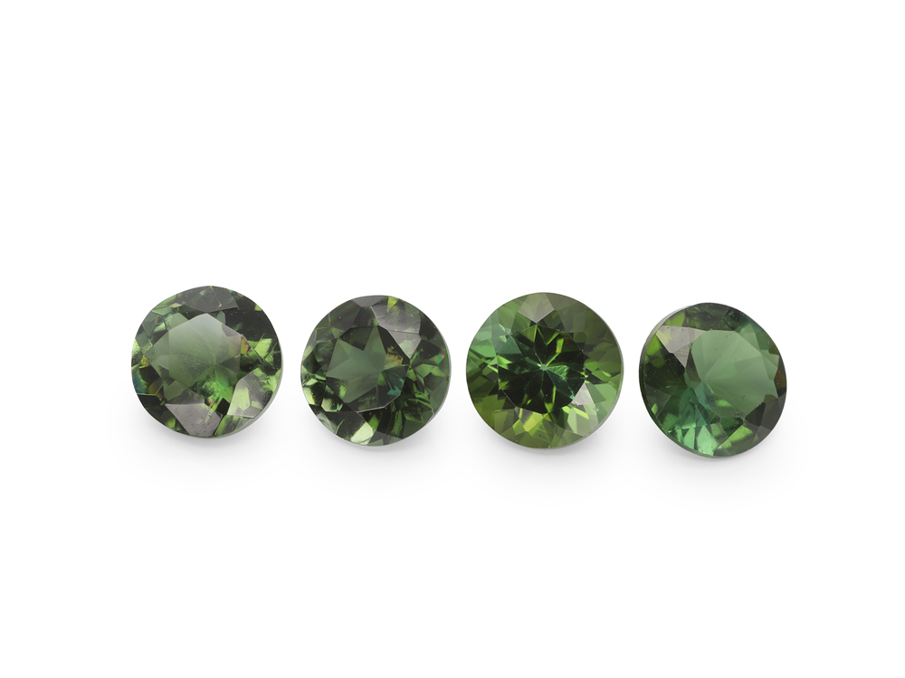 Green Tourmaline 4.00mm Round