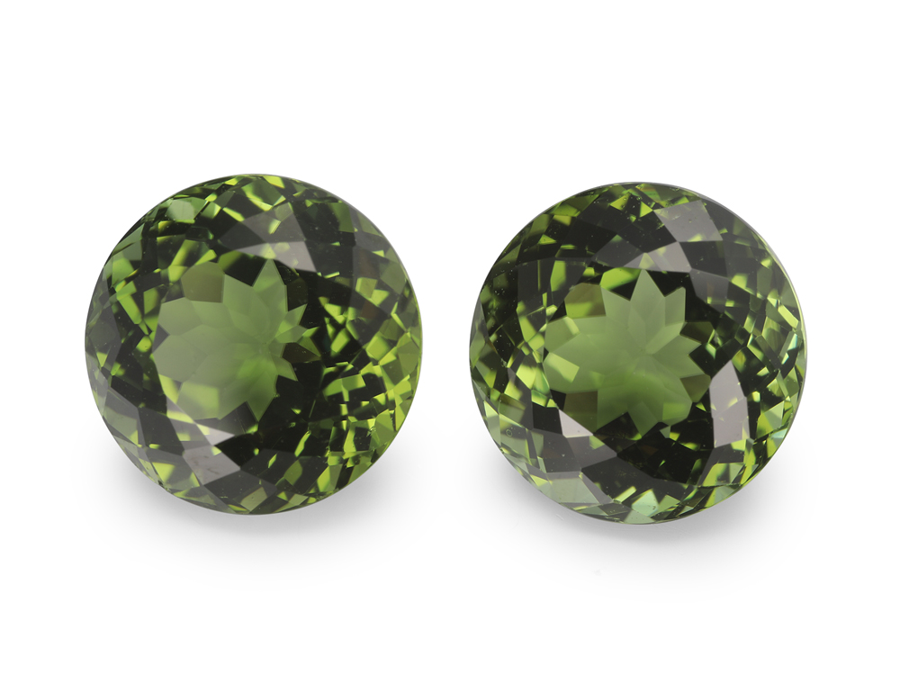 Green Tourmaline 9.00mm Round