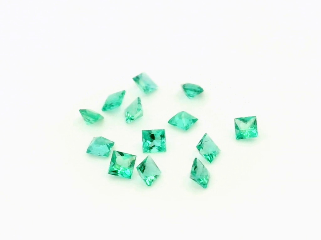 Emerald 2.25mm Princess Cut