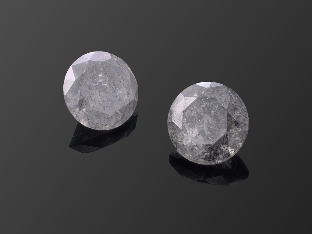 Salt & Pepper Diamond 3.25mm Round