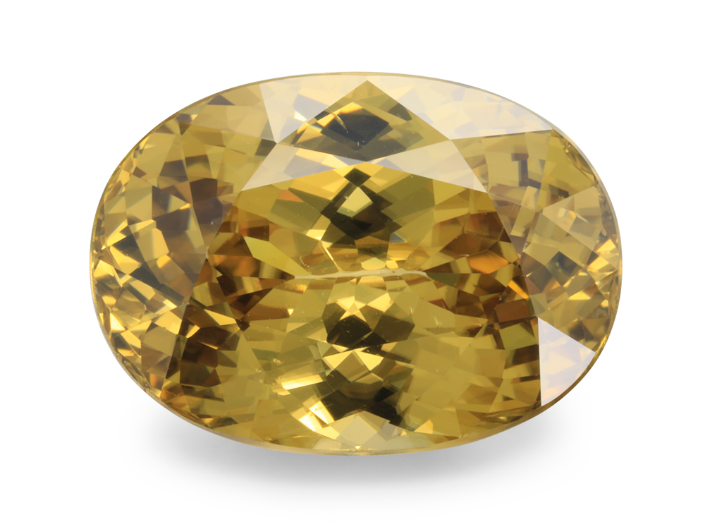 Zircon 17.8x13mm Oval Whiskey