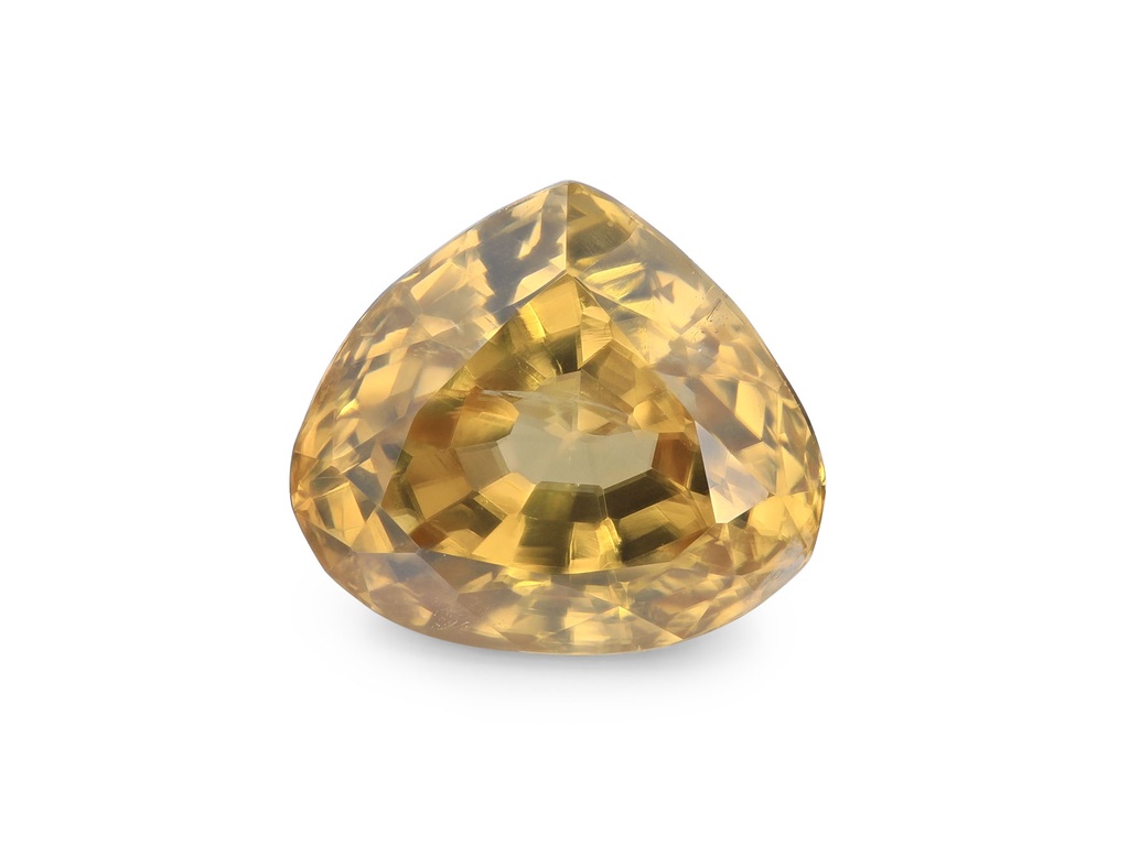 Zircon 8.3x7.3mm Pear Shape Golden