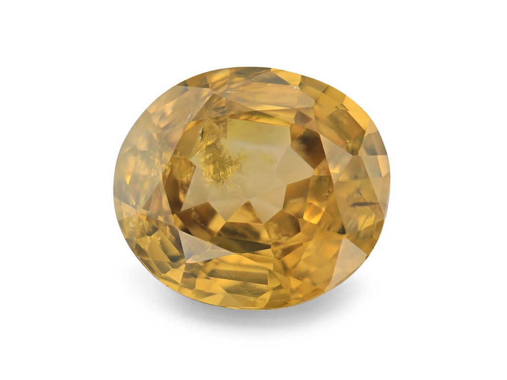 Zircon 10x9mm Oval Champagne