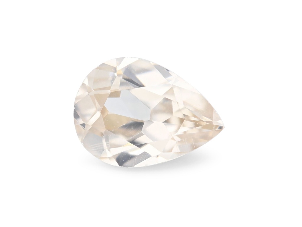 Zircon 7.1x5.2mm Pear Shape Champagne