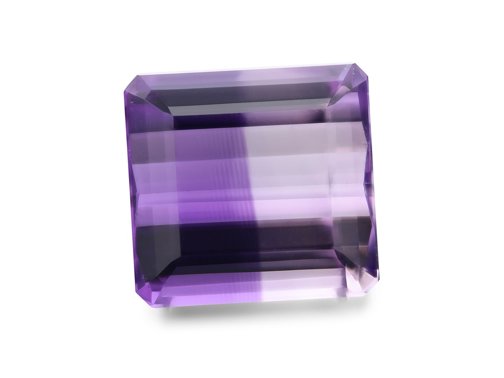 Bi-Colour Amethyst 15.75x15mm Emerald Cut