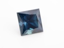 Australian Sapphire 6.7x6.6mm Princess Cut Royal Blue