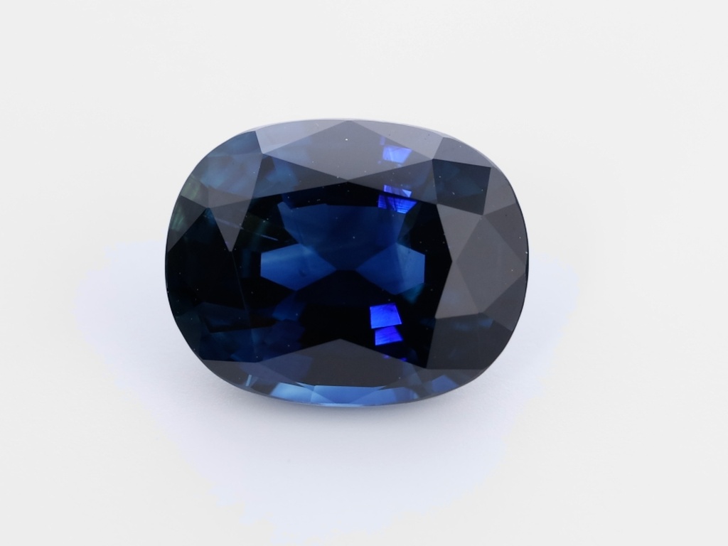 Australian Sapphire 10.1x8.1mm Cushion Royal Blue