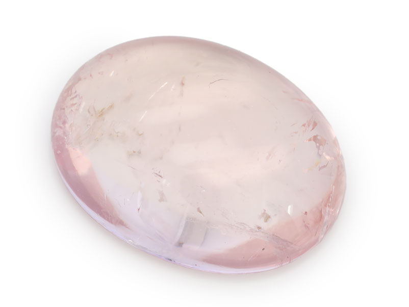 Morganite 19.4x15.6mm Oval Cabochon Pink