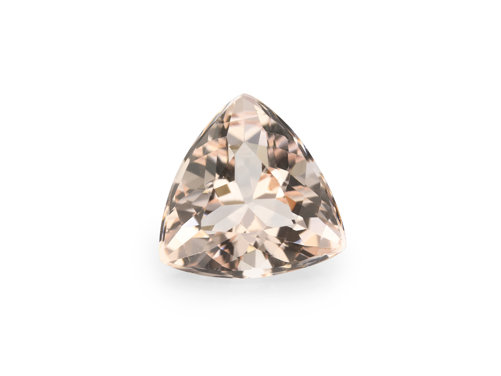 Morganite 8.80mm Trilliant Peach