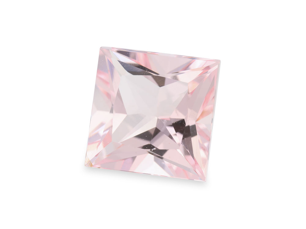 Morganite 8.60mm Princess Cut Pink