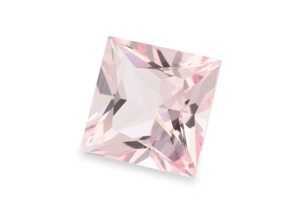 Morganite 8.70mm Princess Cut Pink