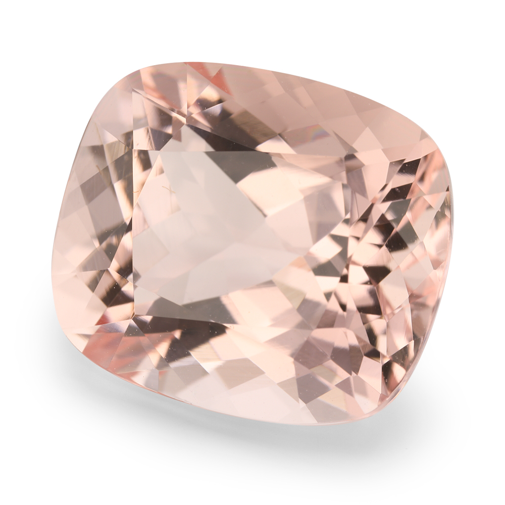 Morganite 14x12mm Cushion Peach