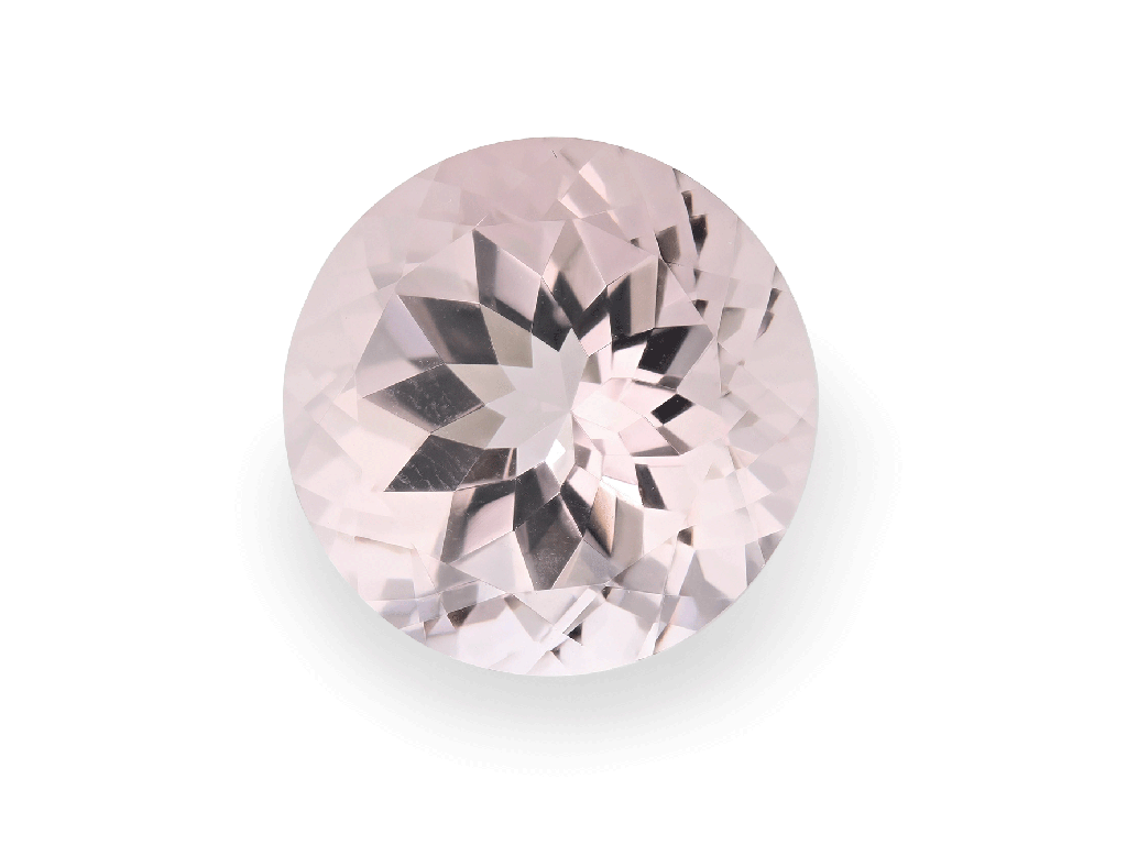 Morganite 12.50mm Round Pink