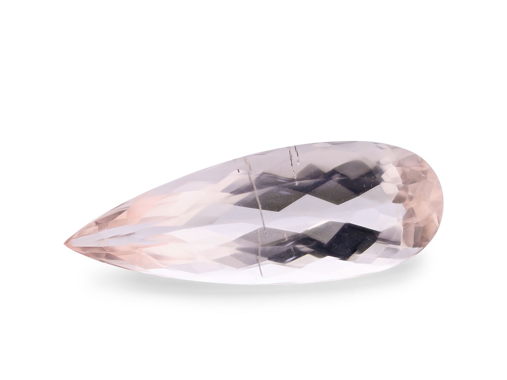 Morganite 23x18.4mm Pear Shape Pink