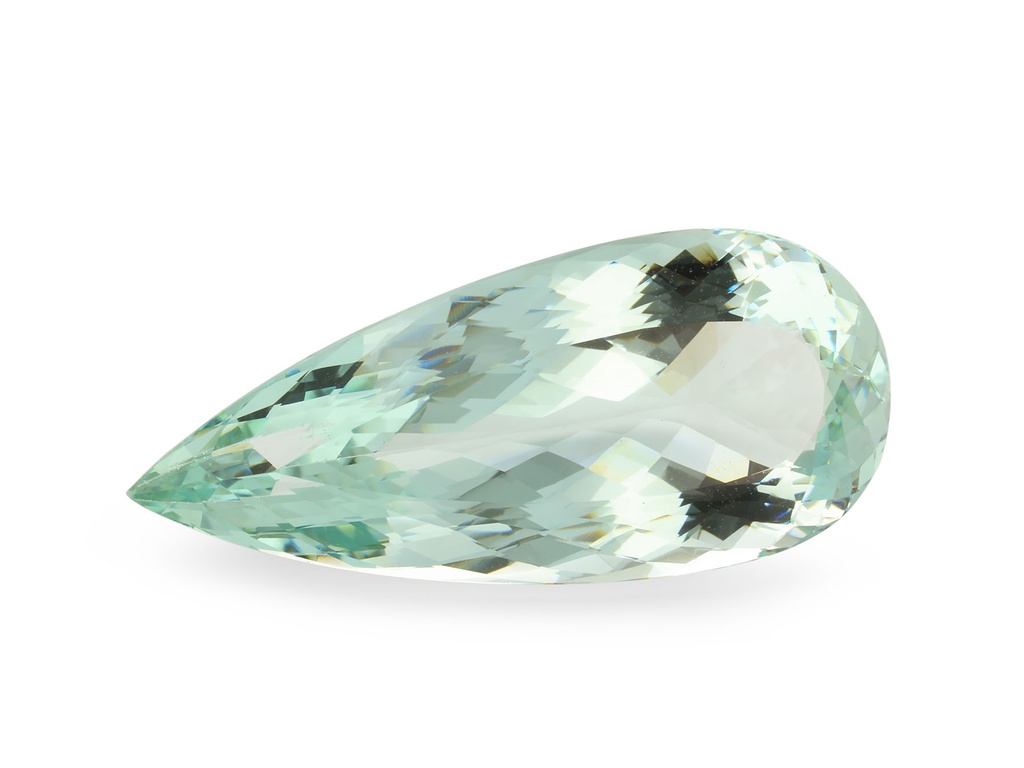 Green Beryl 39x16.6mm Pear Shape 