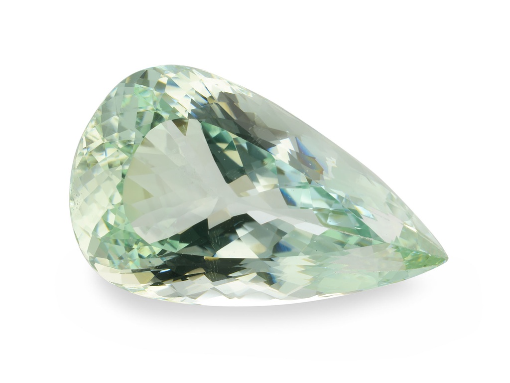 Green Beryl 32x18.8mm Pear Shape 