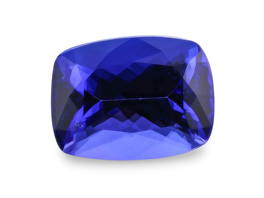 Tanzanite 13.7x10mm Cushion