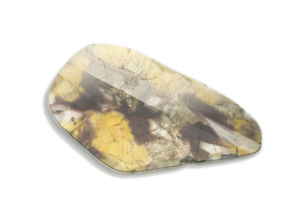 Tiger Diamond Slice 21.5x11.8mm Free Form