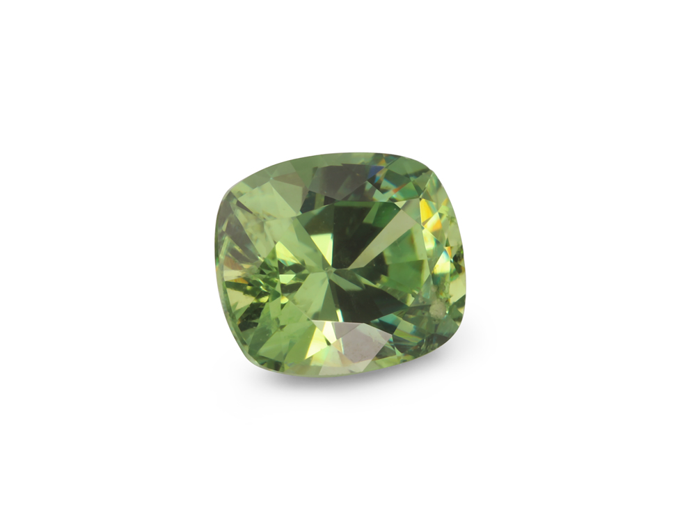 Demantoid Garnet 5.15x4.5mm Cushion