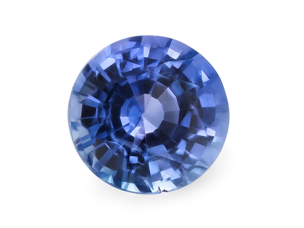 Ceylon Sapphire 4.90mm Round Blue