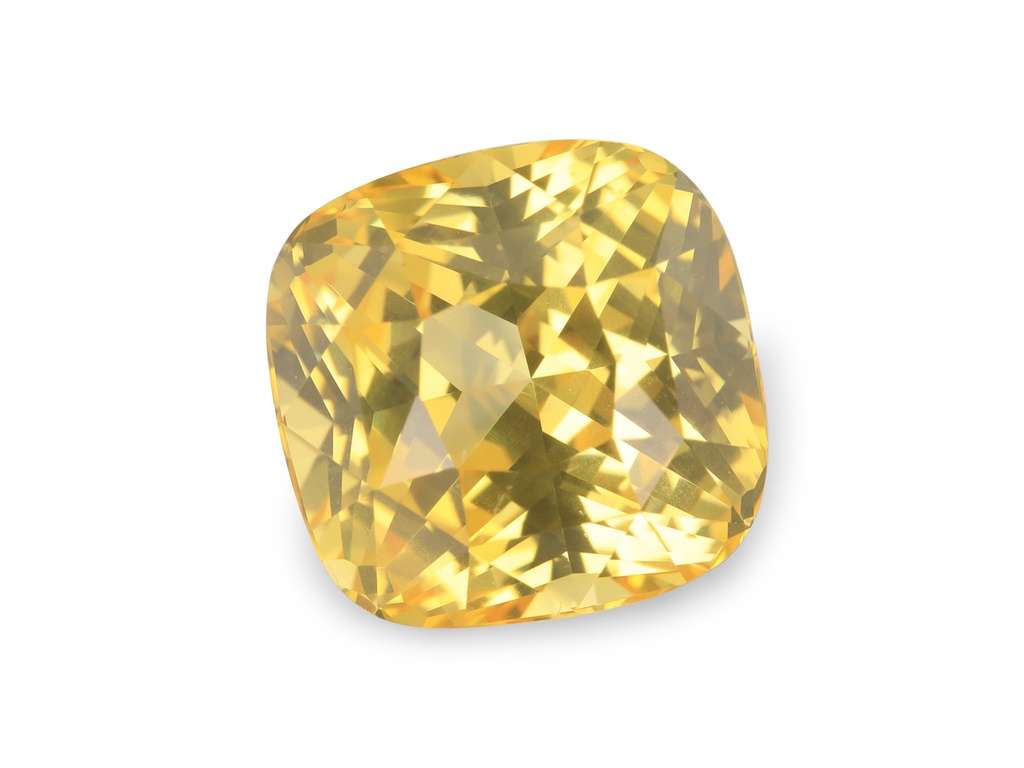 Yellow Sapphire 9.1x8.9mm Cushion