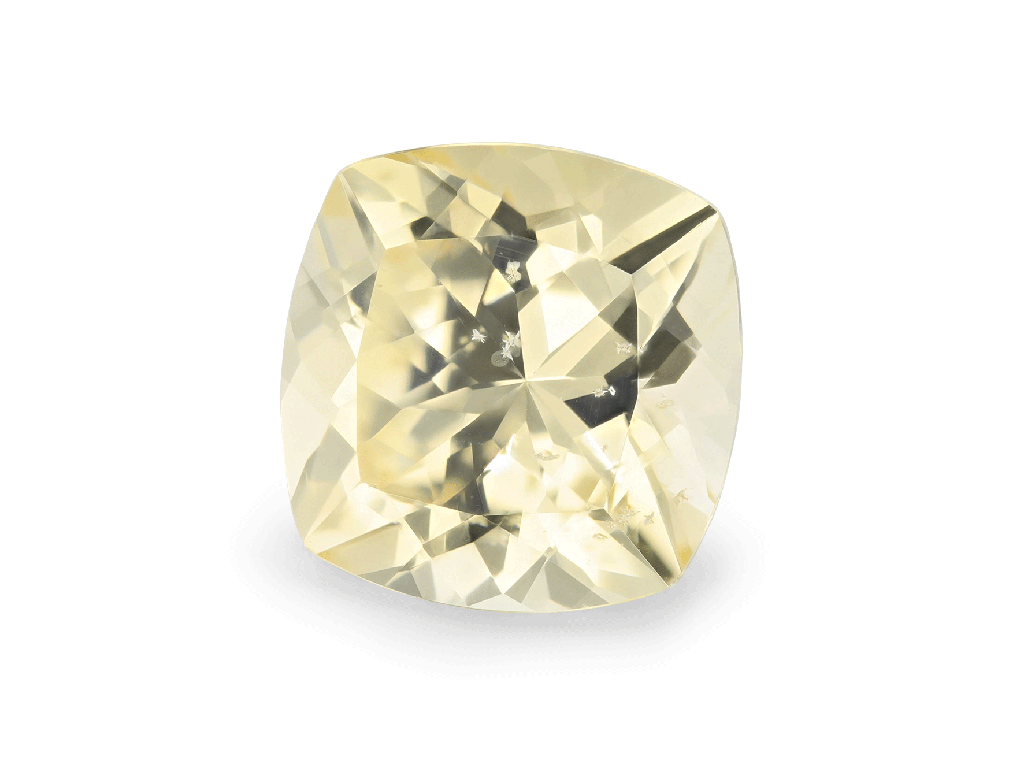 Yellow Sapphire 8.33x8.29mm Cushion