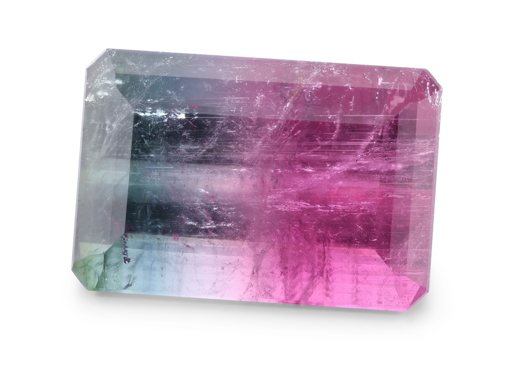 Watermelon Tourmaline 19.5x13.2mm Emerald Cut