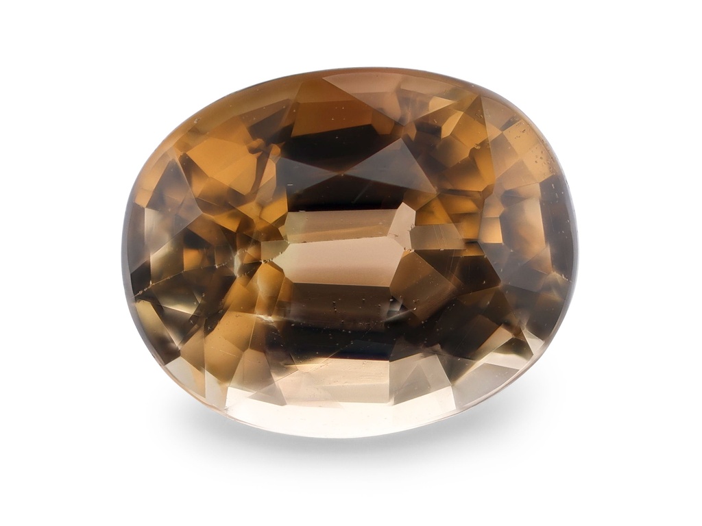 Brown Tourmaline 6.4x5.2mm Oval