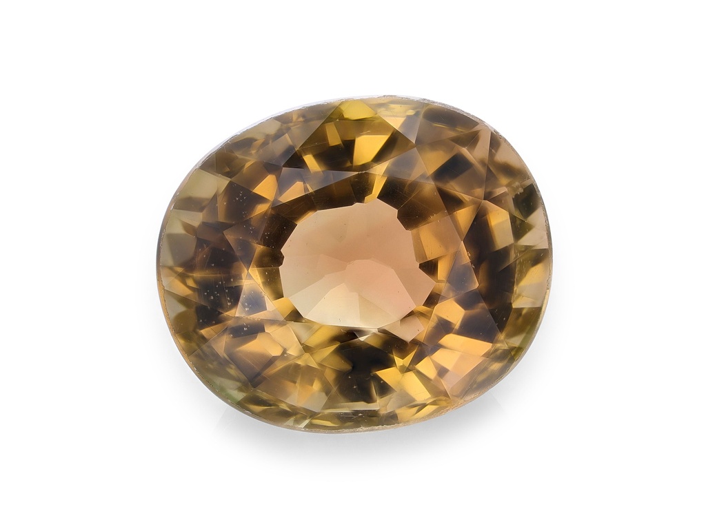 Brown Tourmaline 7.9x6.7mm Oval