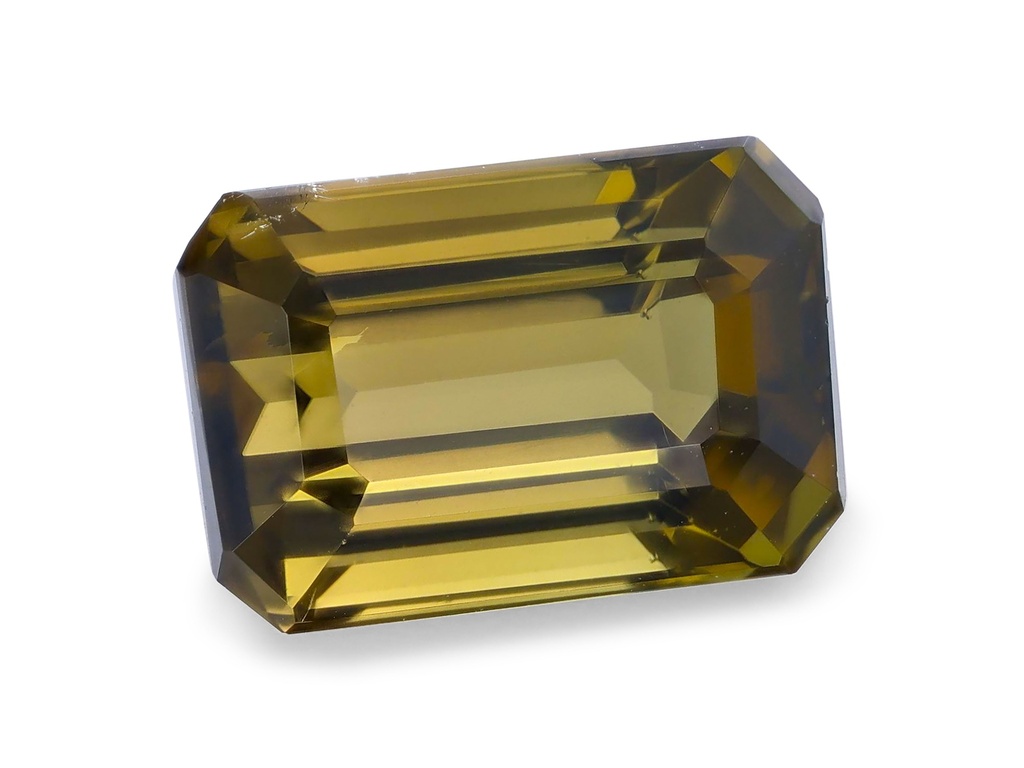 Brown Tourmaline 7.1x4.8mm Emerald Cut