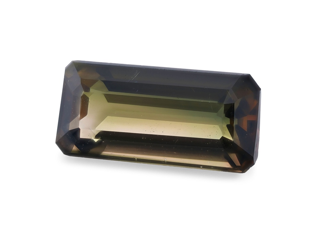 Brown Tourmaline 11.4x5.15mm Emerald Cut