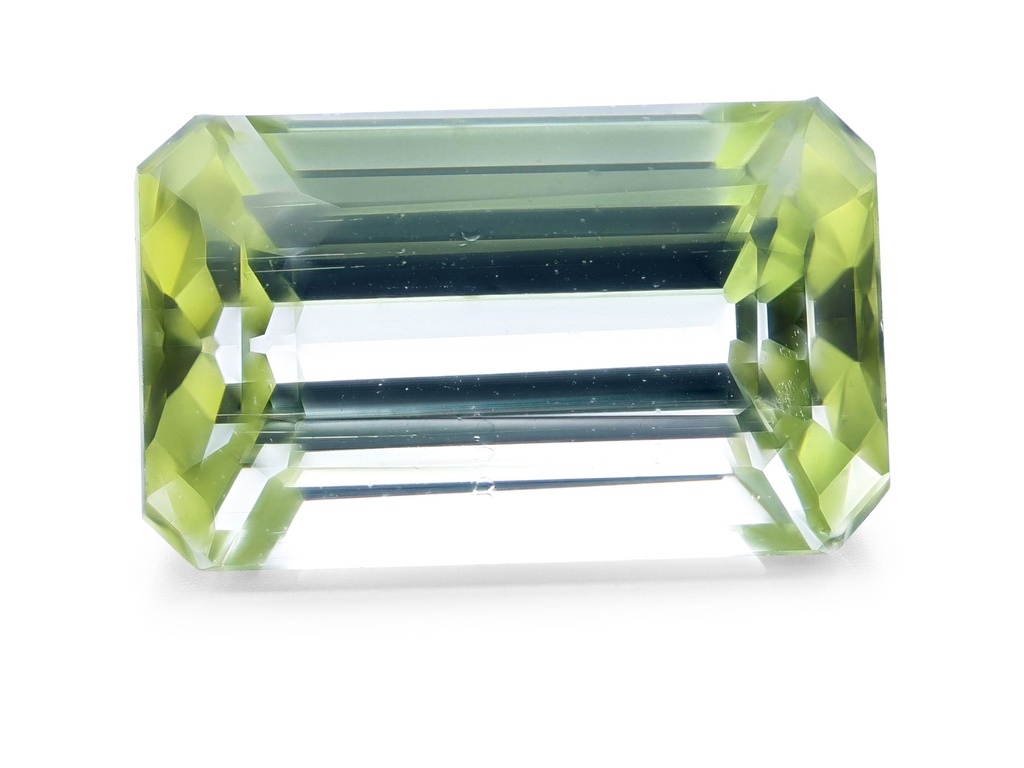 Green Tourmaline 7.15x4.35mm Emerald Cut