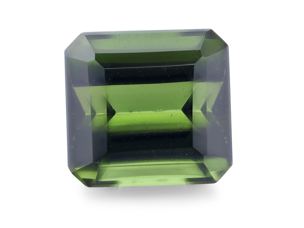 Green Tourmaline 6.10mm Fancy Emerald Cut