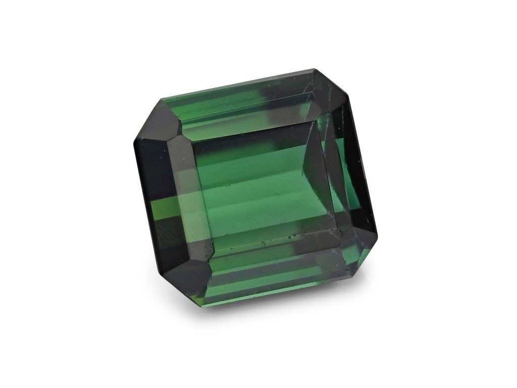 Green Tourmaline 7.95x7.5mm Emerald Cut