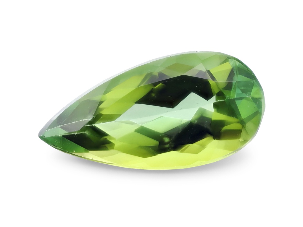 Green Tourmaline 8.2x4mm Pear Shape