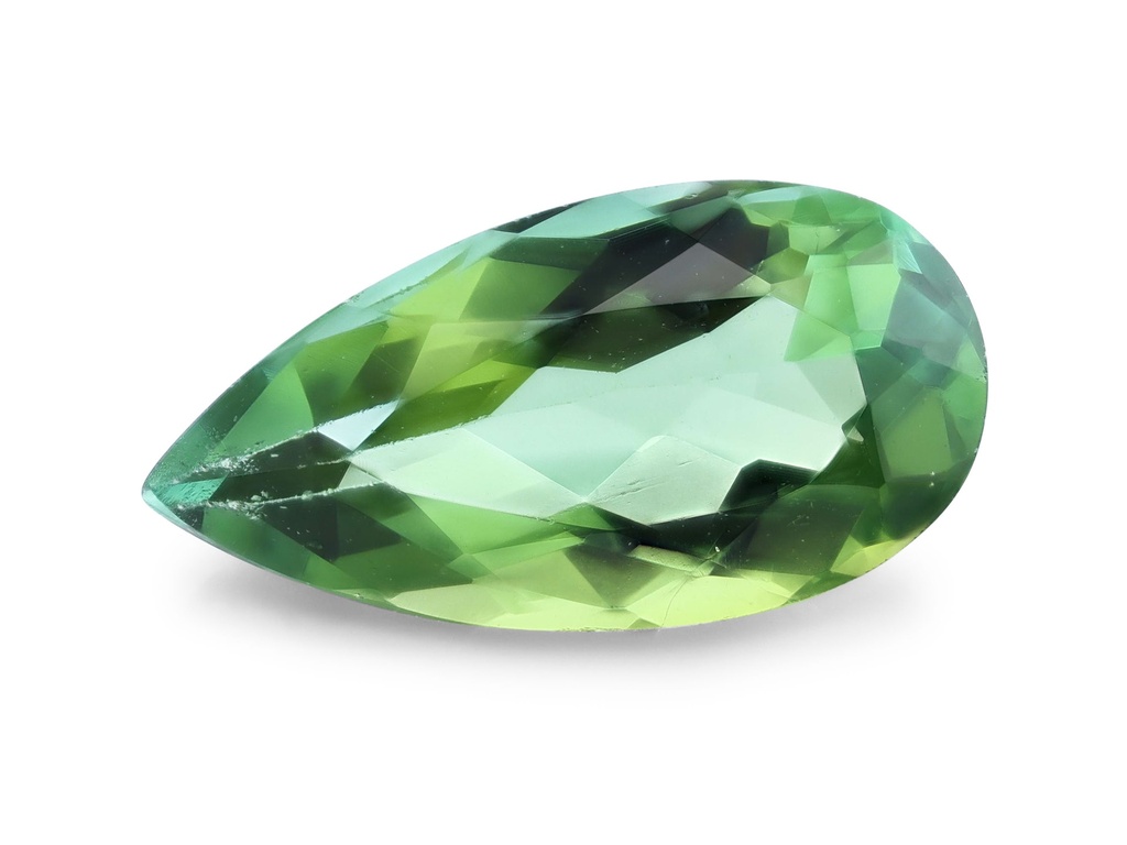 Green Tourmaline 8x4.2mm Pear Shape