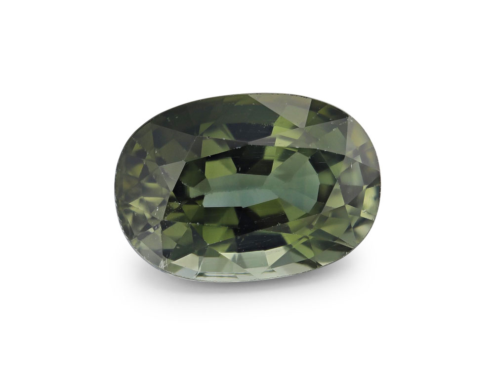 Tourmaline 9.9X6.9mm Oval Green