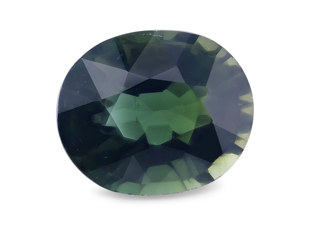 Green Tourmaline 9.65x8mm Oval