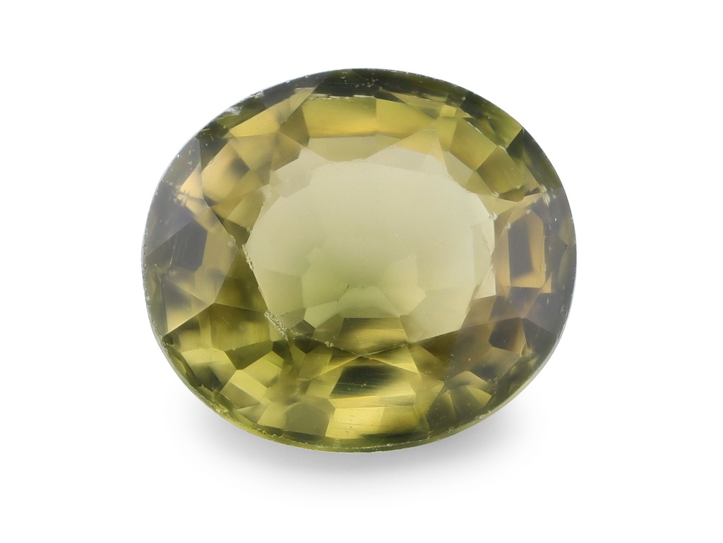 Green Tourmaline 7x6.2mm Oval