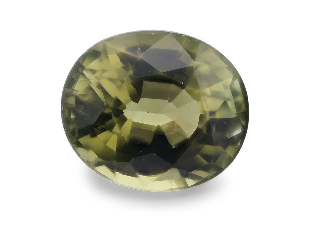 Green Tourmaline 8.1x6.95mm Oval