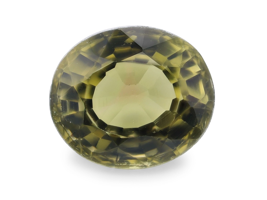 Green Tourmaline 7.6x6.5mm Oval