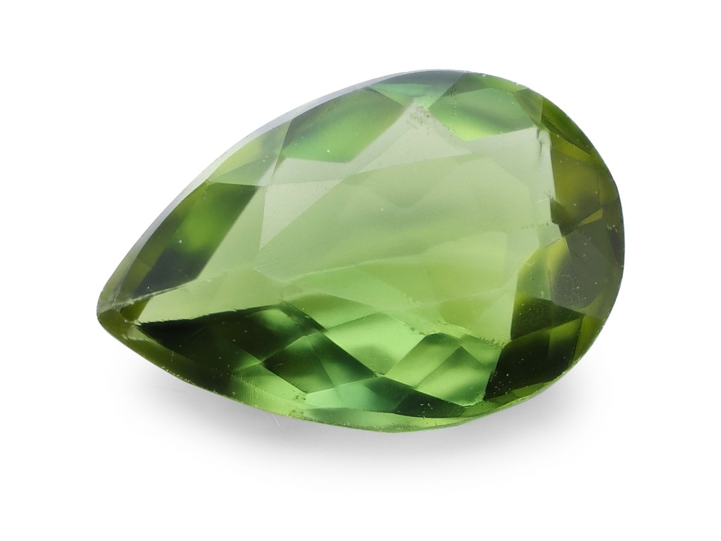 Green Tourmaline 5.8x4mm Pear Shape