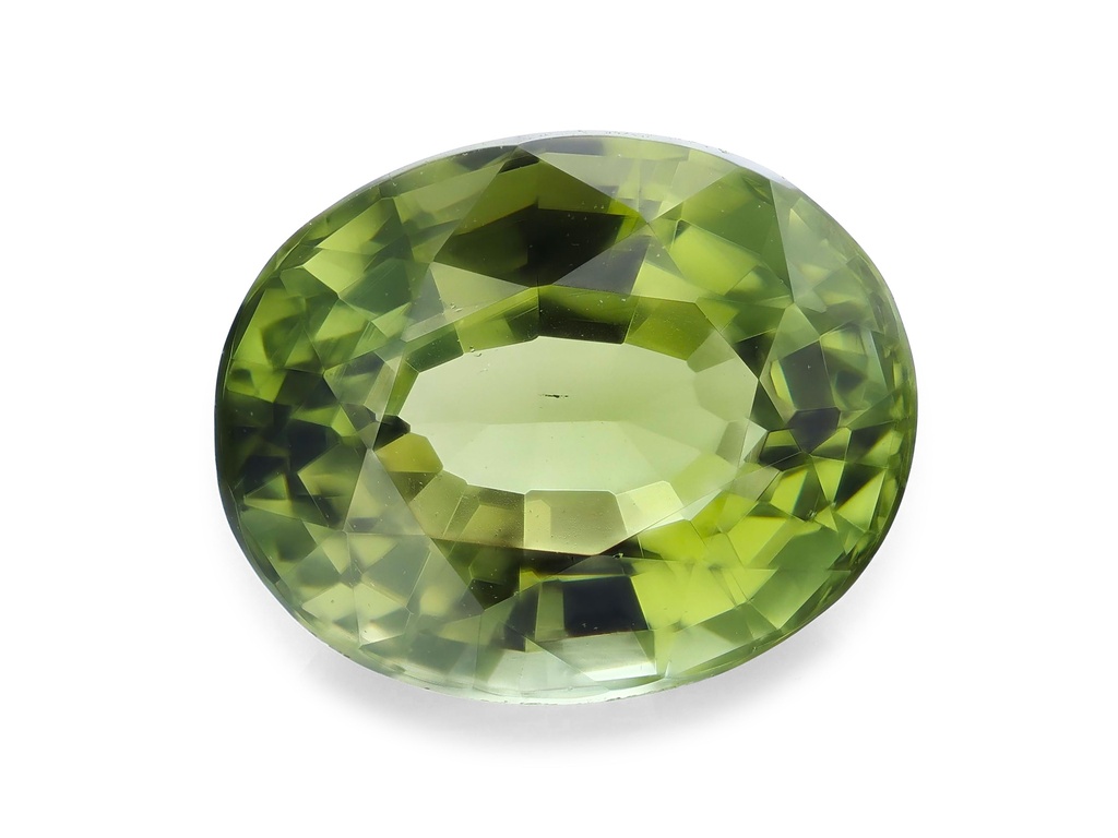 Green Tourmaline 8x6.5mm Oval