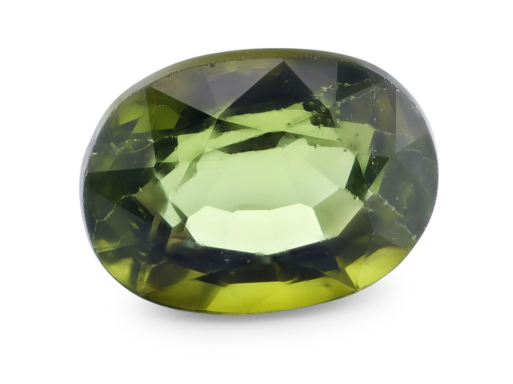 Green Tourmaline 7.4x5.65mm Oval