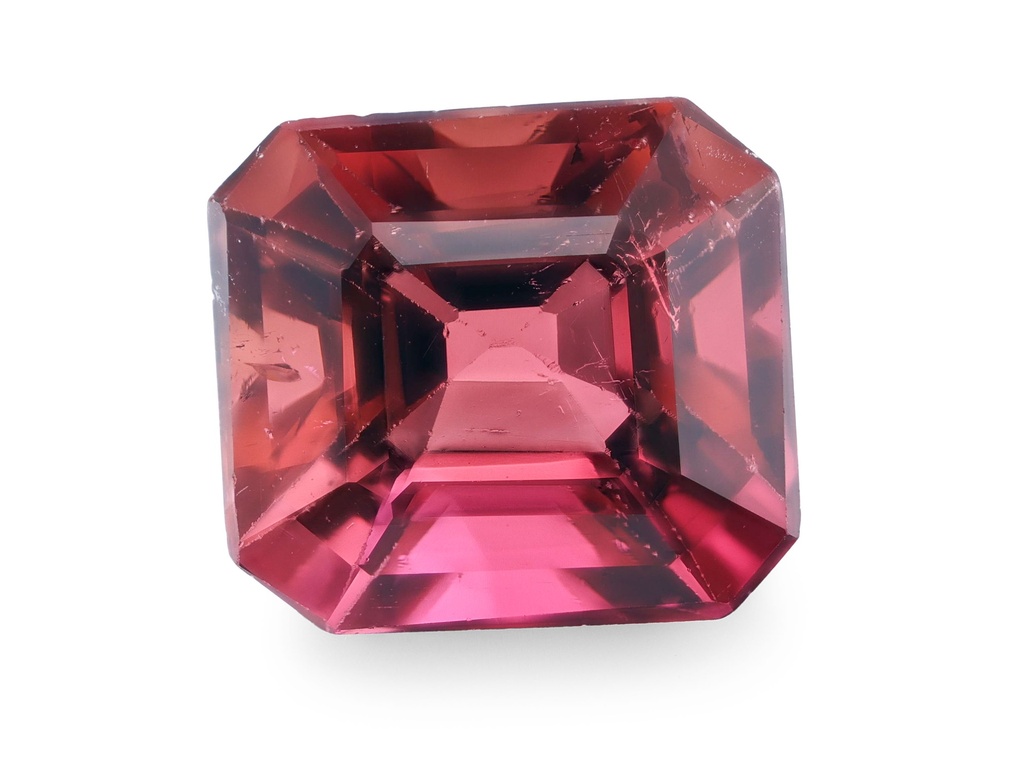 Pink Tourmaline 6.5x 6.2mm Emerald Cut